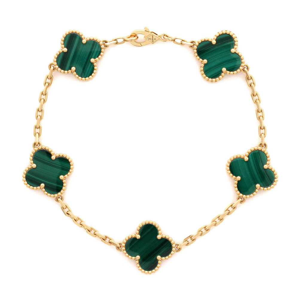 Van Cleef & Arpels Vintage Alhambra 5 Motifs Bracelet